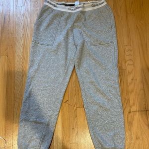 Grey Calvin Klein Joggers